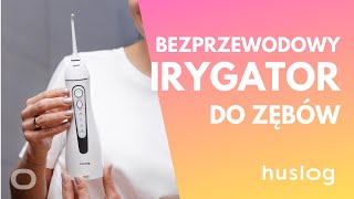 Huslog Bezprzewodowy irygator do zębów z 4 trybami [upl. by Irehs]