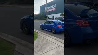 Wrx Sti MY18 acceleration through the gears wrxsti launch ej257 [upl. by Allare]