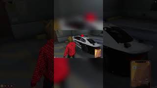 Treyten steals tires off of cop cars in GTA 5 RP shorts gta gtatrolling gtarp [upl. by Sonnnie]