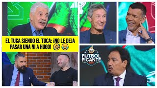 IMPERDIBLE reacción del TUCA cuando HUGO le recriminó su paso por la SELECCIÓN  Futbol Picante [upl. by Cayla]