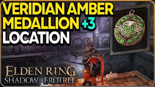 Veridian Amber Medallion 3 Location in Elden Ring DLC [upl. by Fortunna]