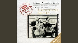 Schubert Sonata For Arpeggione And Piano In A Minor D 821 2 Adagio [upl. by Barbuto]