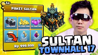 TH 17 SUDAH DIDEPAN MATA SULTAN CoC KELUAR JUTAAN RUPIAH [upl. by English]