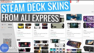 Steam Deck Skins From AliExpress  SUPER CHEAP [upl. by Atenek93]