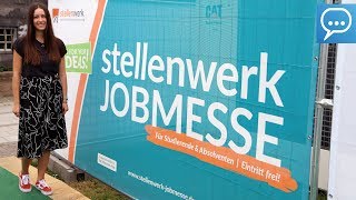 Jobs für Studis  Pointer auf der Stellenwerk Jobmesse 2019 [upl. by Nnyledam924]