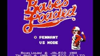 Bases Loaded NES Music  Title Theme [upl. by Kaela228]