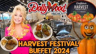 Dollywood Harvest Festival NEW 2024 Buffet Opening Day Review  Pigeon Forge TN [upl. by Luthanen]