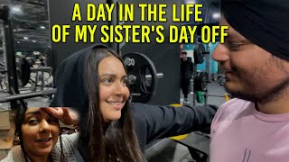 A DAY IN THE LIFE OF MY SISTER  Daily Vlog 127 [upl. by Yetty]