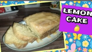 LEMON CAKE RECIPE BY ZHAHOMEANDCOOKING [upl. by Ariadne]