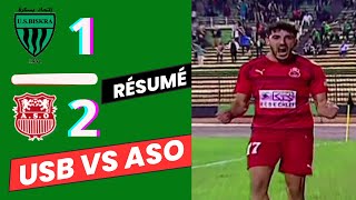 US BISKRA 12 ASO CHLEF RÉSUMÉ DU MATCH [upl. by Shep716]