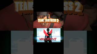 Team Fortress 2 Vs Valorant teamfortress2 tf2 valorant edit meme [upl. by Pineda520]