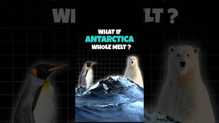 Why Antarctica Melting Reason shorts antarctica globalwarming [upl. by Ettenwahs]