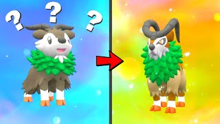 How to find Skiddo and Evolve it into Gogoat in Pokemon Scarlet amp Violet [upl. by Airamak]