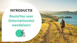 RouteYou voor internationale wandelaars [upl. by Ymer]