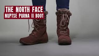 The North Face Womens Nuptse Purna II Boot 2017 Review [upl. by Pillihpnhoj]