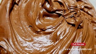 The BEST Chocolate Frosting Recipe Youve Been Waiting For [upl. by Darum242]