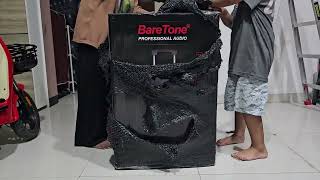 BARETONE MAX15NB Speaker Portable Unboxing [upl. by Sihunn]