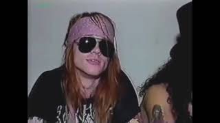 Guns N Roses Interview CBGBs 1987 [upl. by Eveneg]