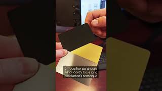 How to make a metal business card in 5 steps [upl. by Yema]