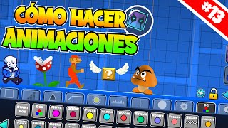 ¿CÓMO HACER ANIMACIONES  CLASES en Geometry Dash 13 [upl. by Schalles312]