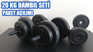 20 KG DAMBIL SETİ  PAKET AÇILIMI VE İNCELEME  2021 GÜNCEL [upl. by Ennayhs]