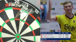 Brilliant Darts Lukas Dallmann vs Bruno Stöckli [upl. by Erich]