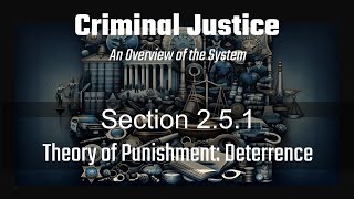 Section 251 Theory of Punishment Deterrence [upl. by Gasparo]