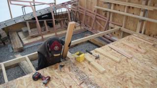 lofting table build for wooden boat frames Episode 5 Sea Dreamer Project [upl. by Bernadine]