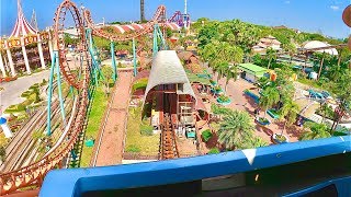 Roller Coaster Ride ‘The Boomerang at Siam Amazing Park Bangkok [upl. by Valli29]