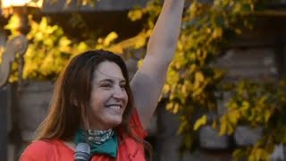 Manuela Castañeira en una jornada histórica por el 8M [upl. by Lanctot]