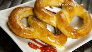 Pretzel Recipe Cheese Pretzel [upl. by Elttil]