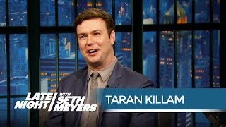 Taran Killams Worst SNL Injuries  Late Night with Seth Meyers [upl. by Sarette]