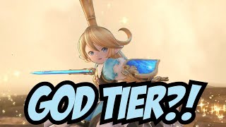 Charlotta Is BROKEN Insane S Rank Rock Golem  Granblue Fantasy Relink Demo [upl. by Onibas]