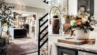 Stunning Antique Farmhouse Style Fall Tour [upl. by Lonyer]