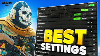 Best Settings amp Sensitivity in Warzone Mobile [upl. by Serdna]