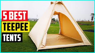 5 Best Teepee Tents In 2021 [upl. by Zehe]