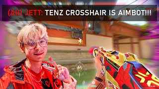 I Tried SEN TenZ NEW Crosshair and it is INSANE [upl. by Arika688]