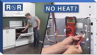 Oven Not Heating  Troubleshooting  Repair amp Replace [upl. by Jasisa260]