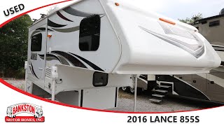 Used 2016 Lance 855S [upl. by Kurman]