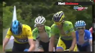 INCREIBLE BATALLA Contador Vs Froome – Dauphiné 2014 NotiCiclismo [upl. by Ahrens651]