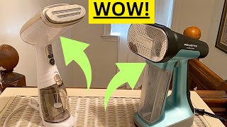 Rowenta Pure Force steamer vs Conair Garment steamer COMPARISON [upl. by Coad]