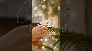 ✨🎄Tendencia de colores para Navidad 2024✨🎄 ¡Inspírate para decorar [upl. by Donohue]