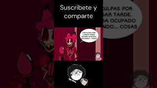 Cosas  Hazbin Hotel Comic Fandub Español shorts hazbinhotel [upl. by Gerc595]