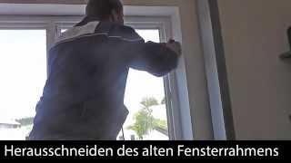 Ablauf einer Fenstermontage [upl. by Eberle]