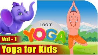 Yoga For Kids in Hindi  Vol 1 All Standing Postures [upl. by Hardden]