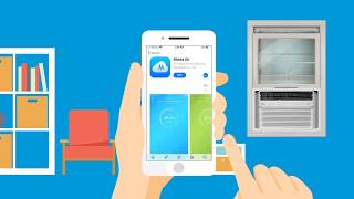 Midea SmartCool Air Conditioner iOS Set Up for the Midea AIr App [upl. by Okikuy]