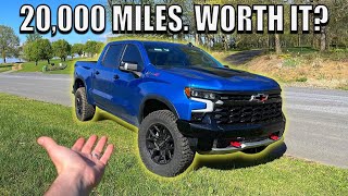 Chevy Silverado ZR2 ONE YEAR REVIEW Why Is No one Buying This [upl. by Havener]