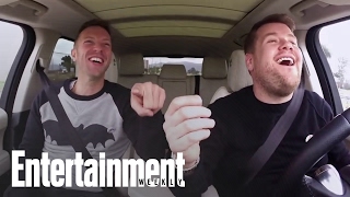 James Corden Talks Carpool Karaoke at EW Cover Shoot  Entertainment Weekly [upl. by Old]