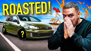 I GOT ABSOLUTELY ROASTED ABOUT MY GREEN GOLF GTI [upl. by Fairweather185]