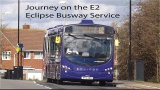 Journey on the E2 Gosport Fareham 69551 BF12KWN [upl. by Eiruam]